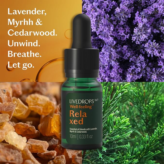 LIVEDROPS 24/7 Relaxed Essential Oil Blend - Image 2