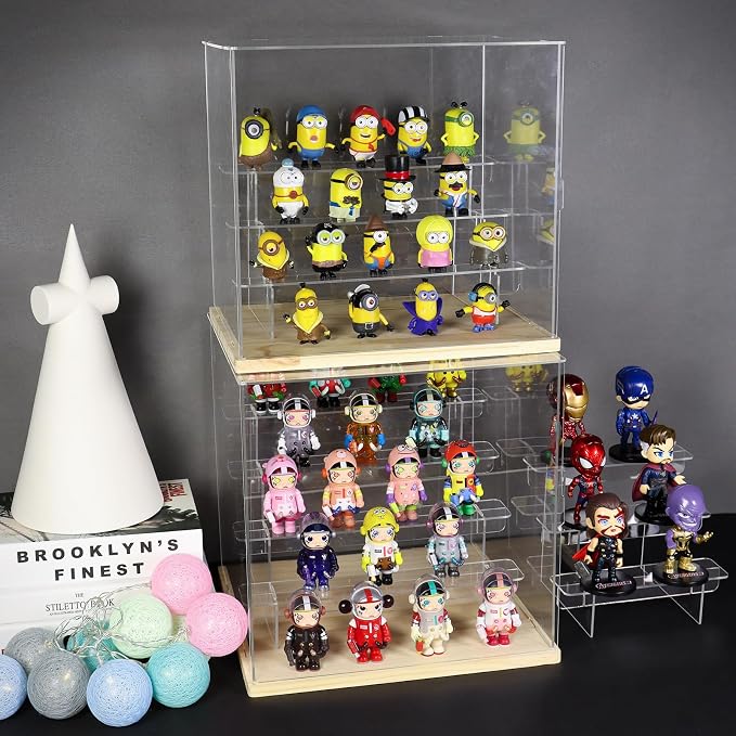 Choowin 5 Tier Clear Acrylic Display Case - Image 4