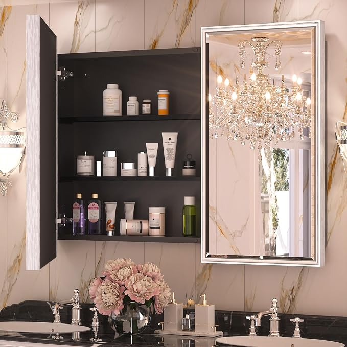 Keonjinn 40” x 30” Medicine Cabinets - Image 9