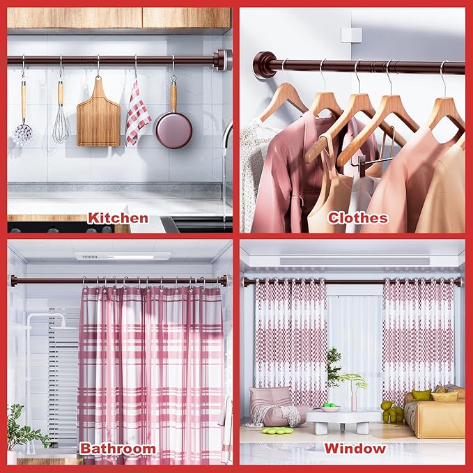 Ausemku Shower Curtain Rod - Image 7