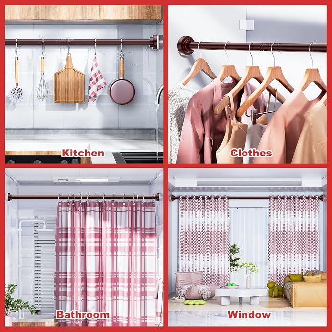 Ausemku Shower Curtain Rod - Image 7
