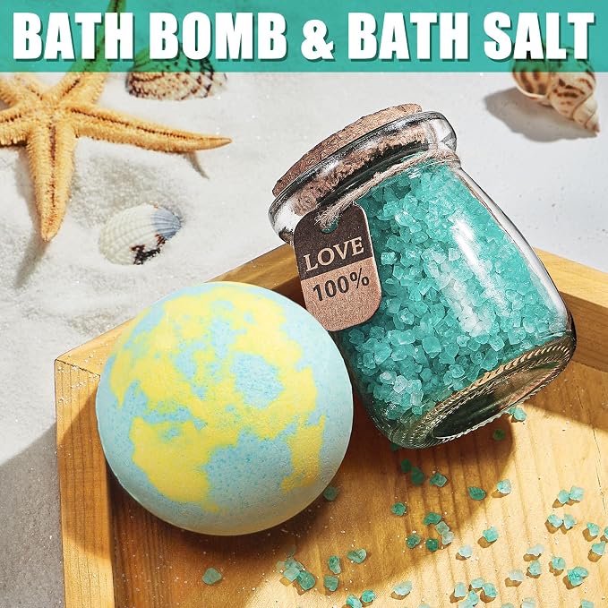 Birthday Gifts for Women Friendship, Ocean Relaxing Spa Gifts Basket for Women - Image 6