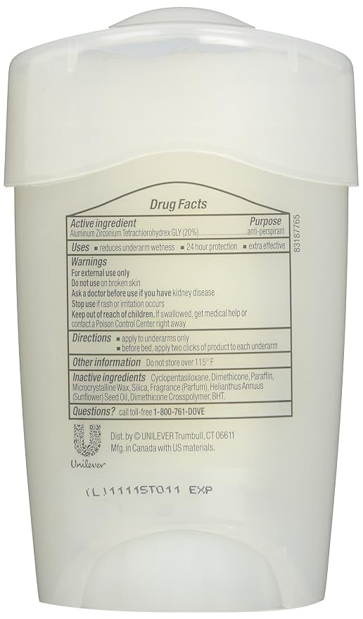 Dove Clinical Protection Antiperspirant Deodorant, Cool Essentials 1.7 Ounce - Image 4