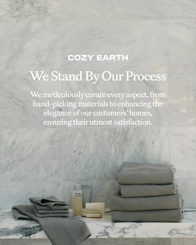 Cozy Earth Waffle Washcloths - Image 6