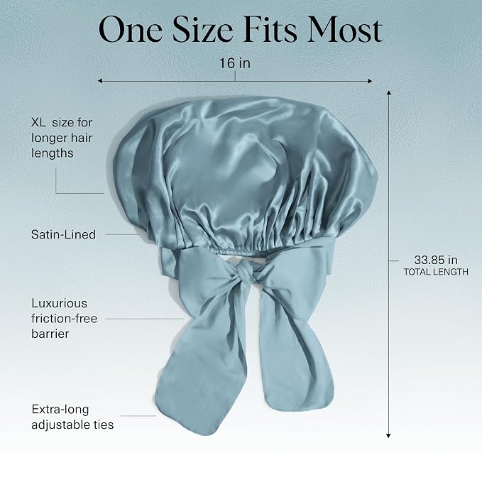 Kitsch XL Satin Bonnet for Sleeping - Image 3