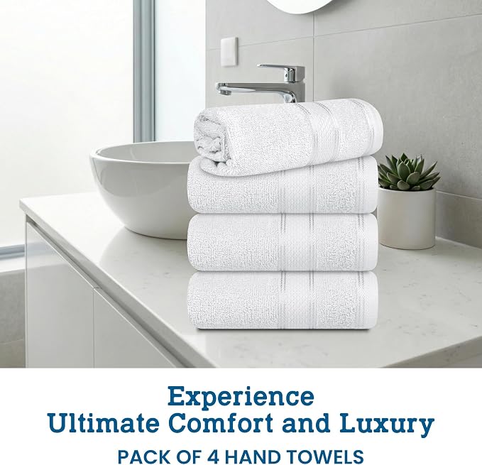 Casa Lino 100% Cotton Hand Towels - Image 2