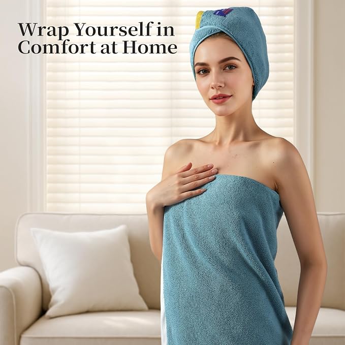 REDKISS 2 Pack 100% Cotton Bath Towels - Image 2