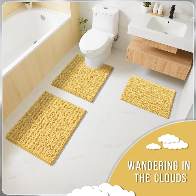 Yimobra Bathroom Rugs Non Slip Washable - Image 8