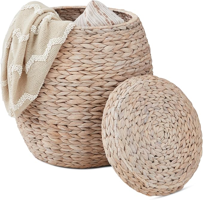 Best Choice Products Multipurpose Hyacinth Storage Basket, Plant Décor by BestChoiceProducts