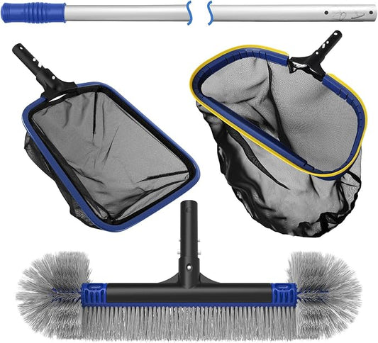 Poolvio 5-in-1 Pool Cleaning Kit by POOLVIO