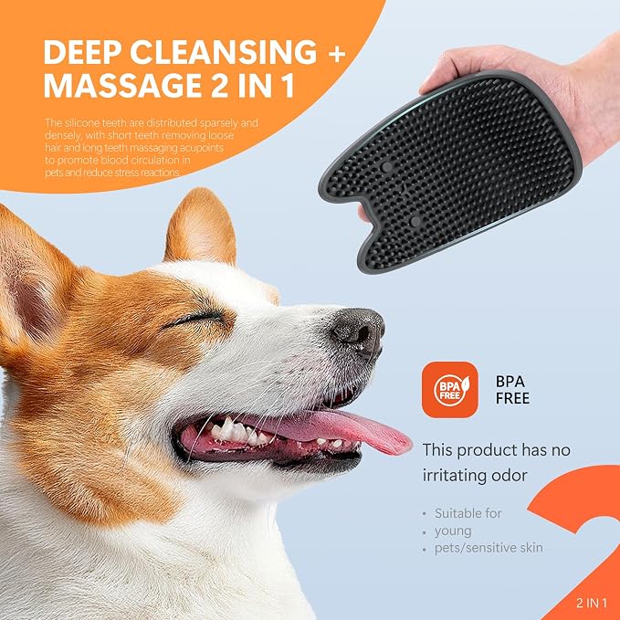Li&Zhao Dog Bath Brush - Image 3