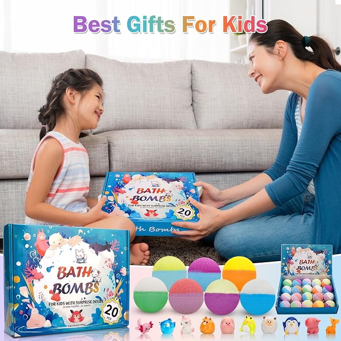 20 Pack Bath Bombs for Kids - Image 4