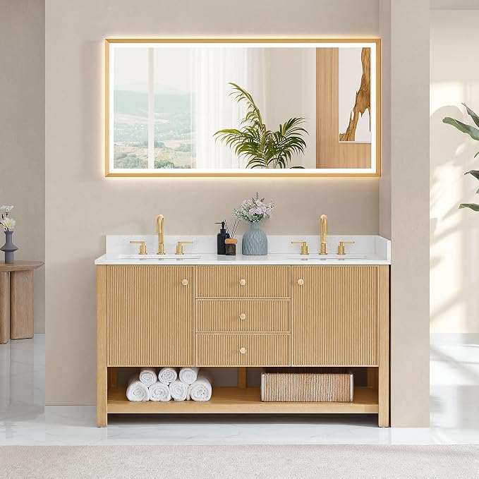 ALTAIR 60 in Bathroom Vanities Double Sink Vanity by ALTAIR
