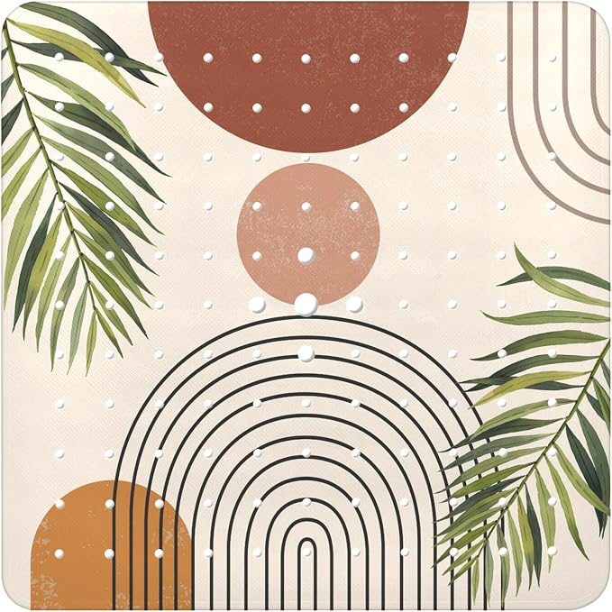 Bathtub Mat Non Slip, Bohemia Square Bath tub Mat Shower Floor Mat by BathtubMat