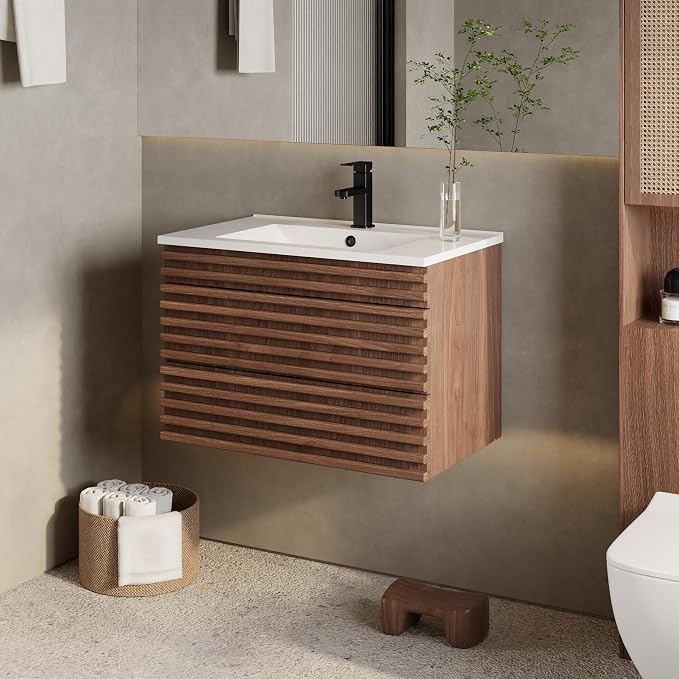 eclife 30" Floating Bathroom Vanity - Image 3