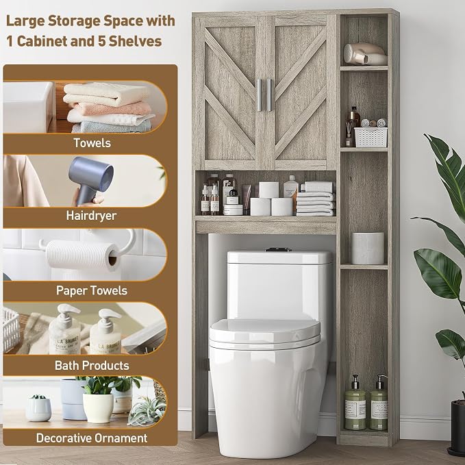 Over The Toilet Storage Cabinet - Image 8