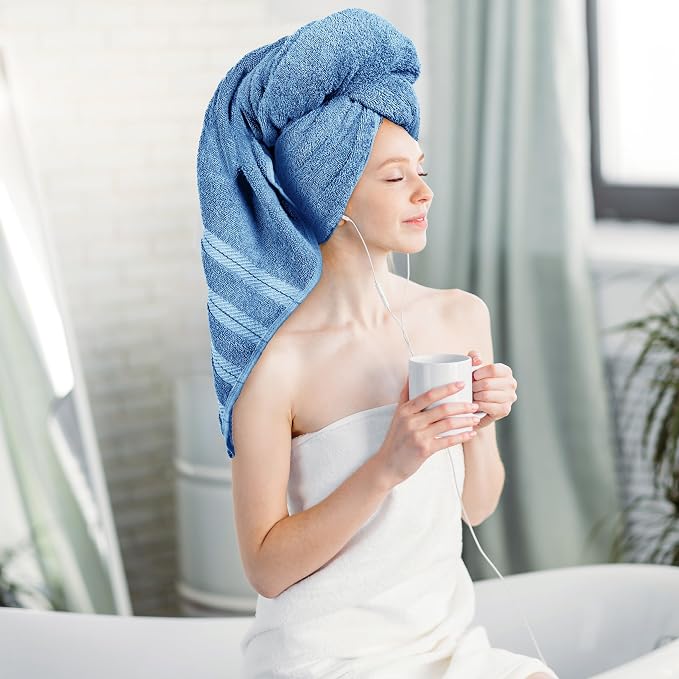 Utopia Towels 4 Pack Premium Extra Large Bath Towels Set, 100% Ring Spun Cotton - Image 2
