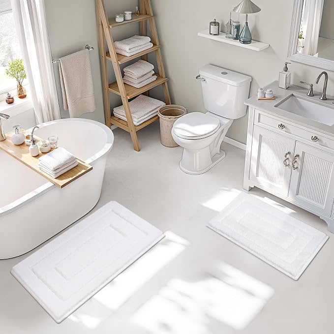 GRANNY SAYS Bathroom Rugs Sets 2 Piece, Soft Bath Mats - Image 5