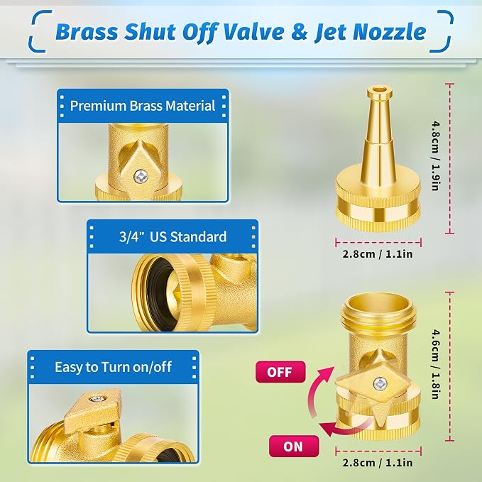 AUTOMAN Brass Hose Nozzle - Image 3