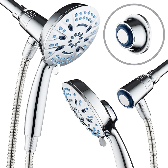 Magneton High-Pressure 8-mode Handheld Shower Head by HotelSpa