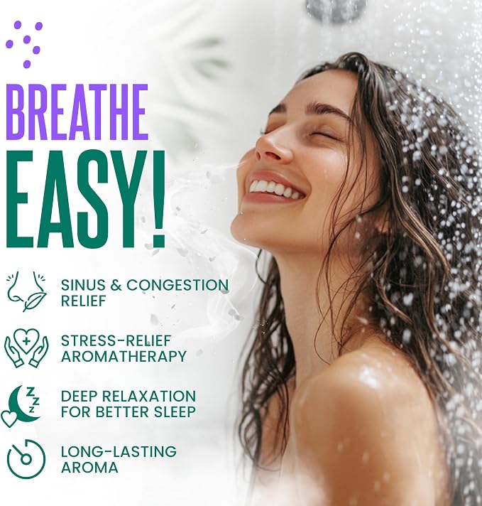 Cleverfy Eucalyptus for Shower Steamers Aromatherapy – Stocking Stuffers for - Image 3