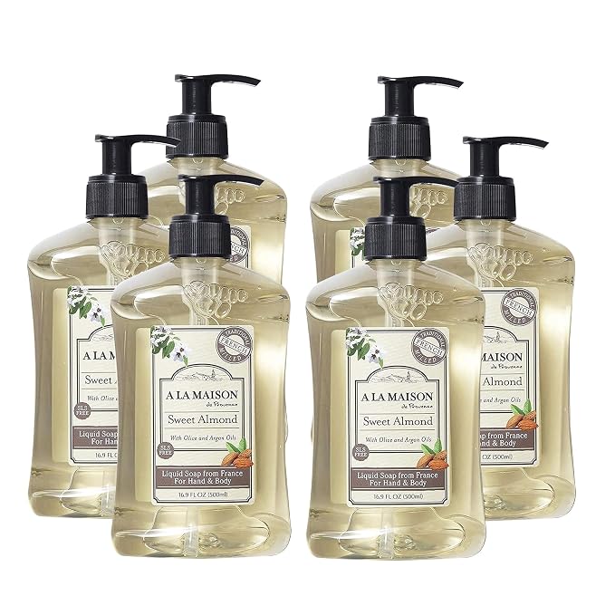 A LA MAISON French Liquid Hand Soap, Almond by ALaMaison