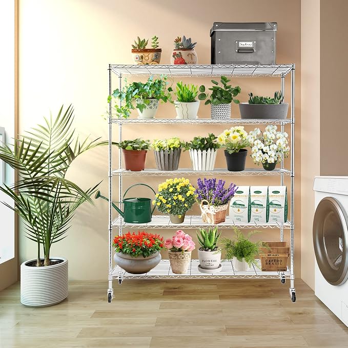 BNSPLY Commercial Wire Shelving Unit - Image 2