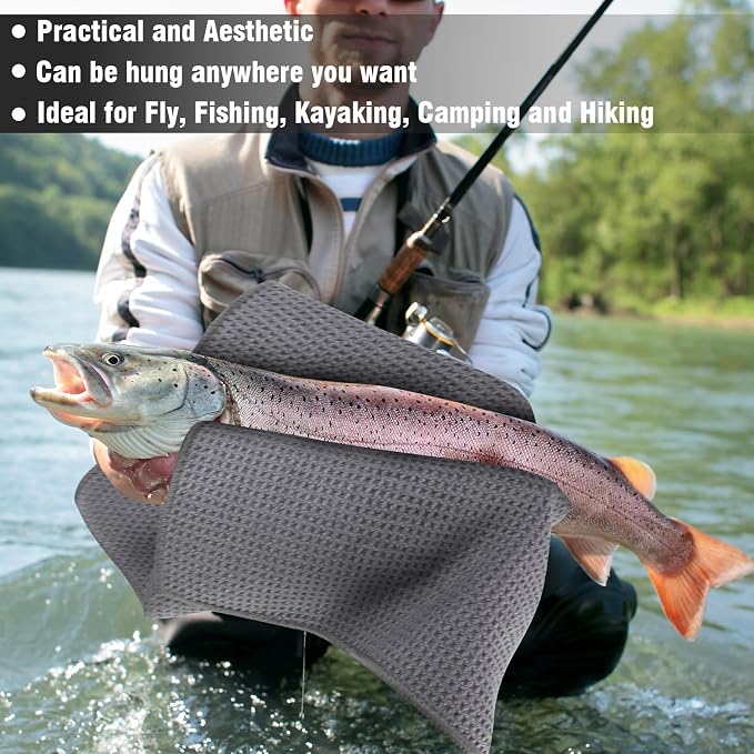 3 Pack Microfiber Fishing Towels - Image 6