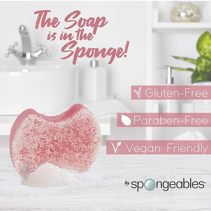Spongeables Pedi Scrub Foot Exfoliating 20+ Wash Sponge - Image 6