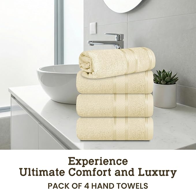 Casa Lino 100% Cotton Hand Towels - Image 2