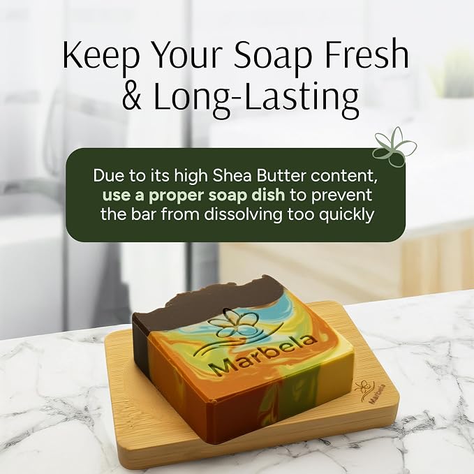 Marbela Cosmetics Cabin Spice Handmade Soap Bar - Image 7