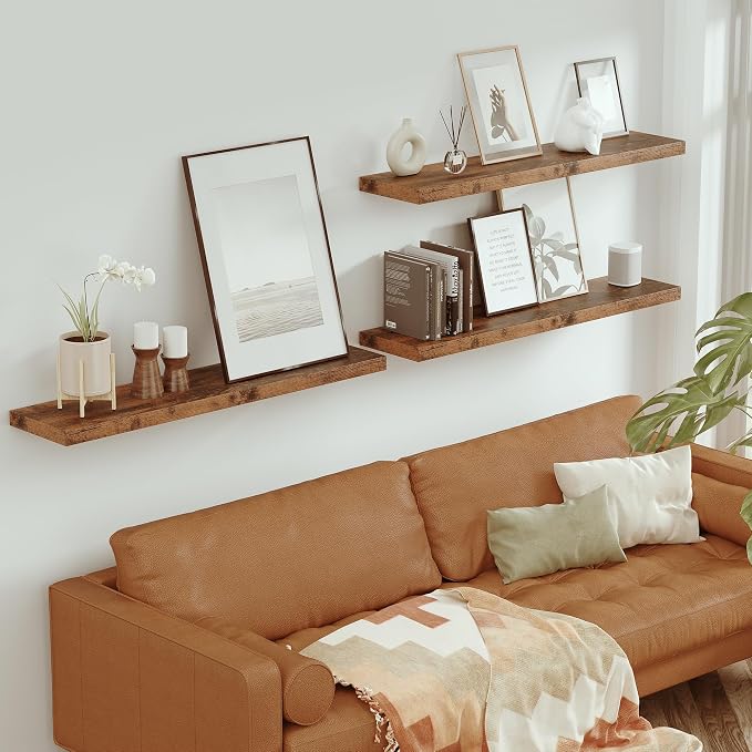 Vivelove Farmhouse Single Floating Shelves - Image 5