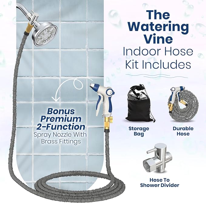 Indoor Hose Attachment with Handheld Sprayer - Image 3