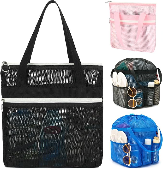 Mesh Shower Caddy Portable by Fammart