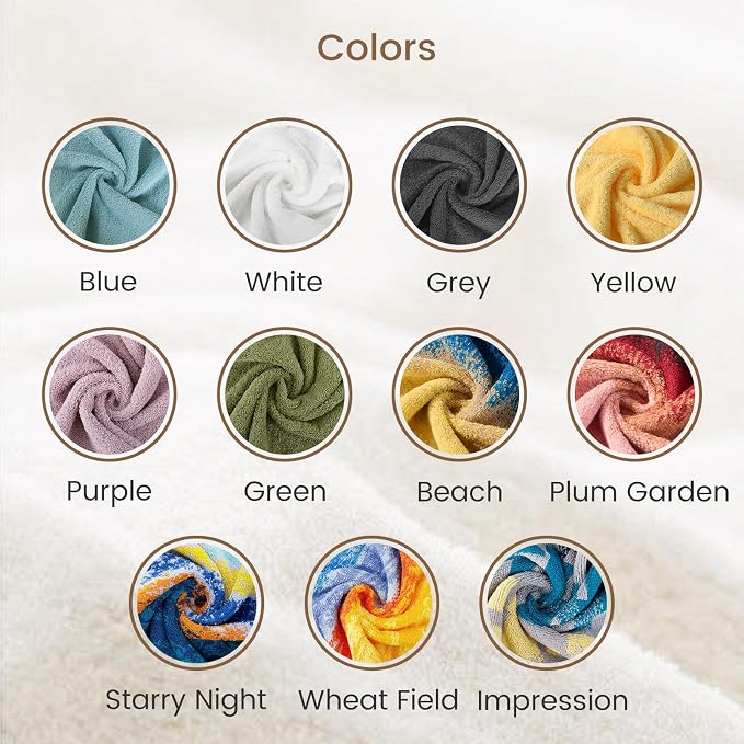SEMAXE 4-Pack Luxury Bath Towels - Image 8