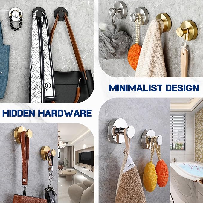 Removable & Reusable Suction Cup Hooks - Image 7