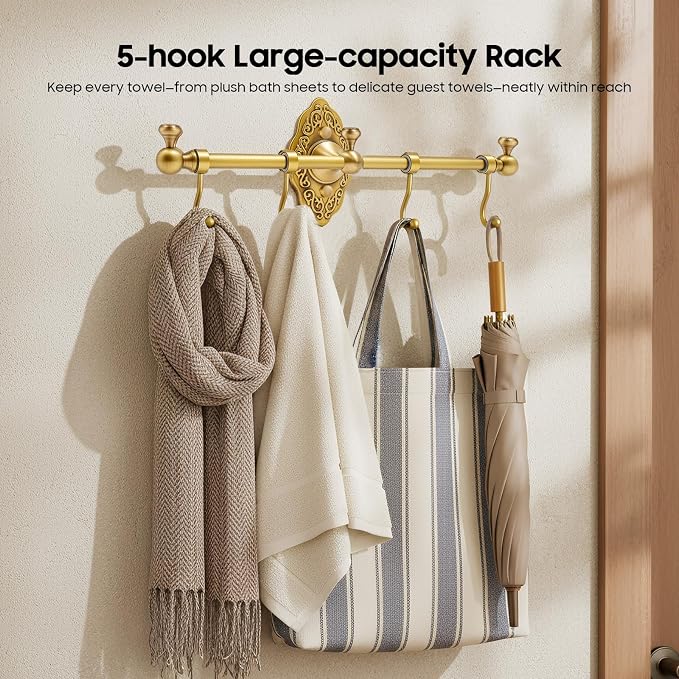 TFCFL Wall Mounted Towel Rack - Image 3