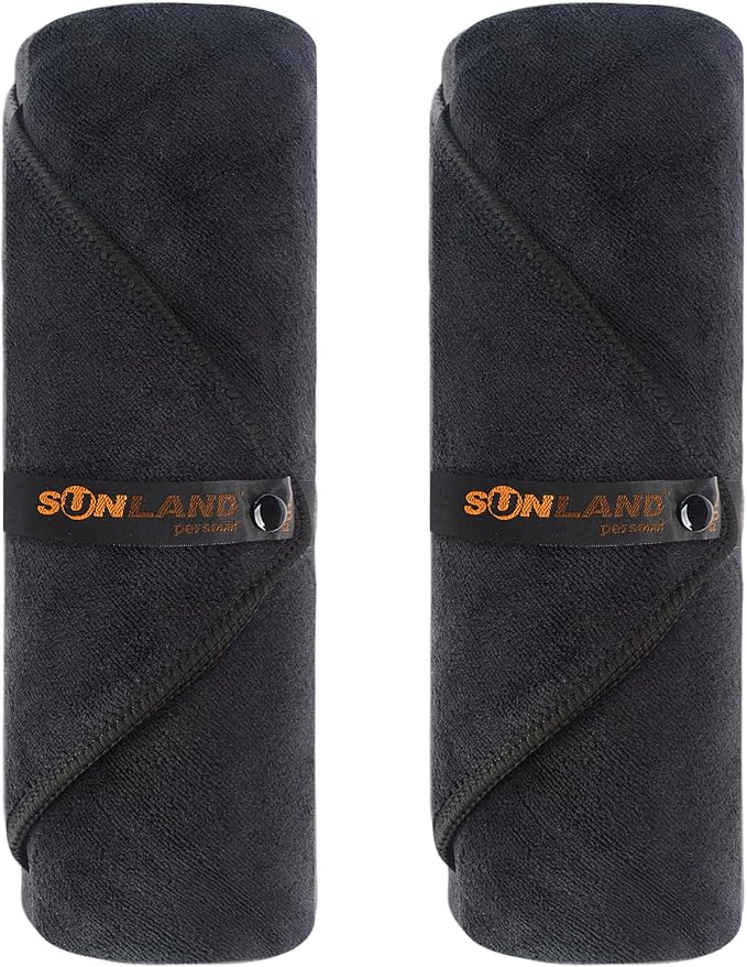 SUNLAND Microfiber Gym Bath Towel Ultra Soft Travel Camping Towel Super by SUNLAND