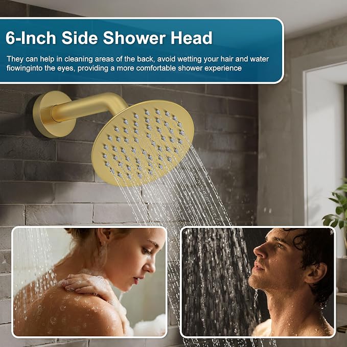 Shower System Shower Faucet Set Rainfall Shower Set - Image 4
