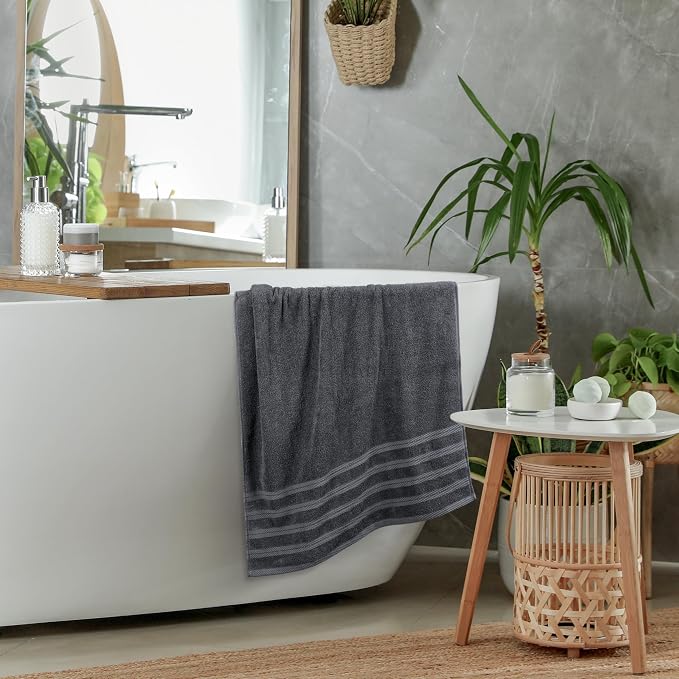 Utopia Towels 4 Pack Premium Extra Large Bath Towels Set, 100% Ring Spun Cotton - Image 5