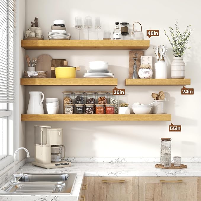 Heimlove 24 inch Floating Shelves - Image 5