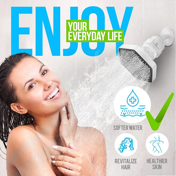 AquaHomeGroup Luxury Filtered Shower Head Set - Image 7