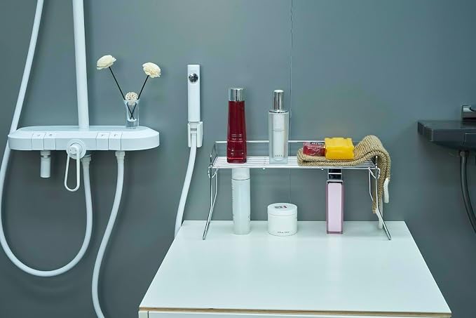Metal The Sink Vanity Organizer, Bathroom or Kitchen Sink Organizer, Feminine - Image 6