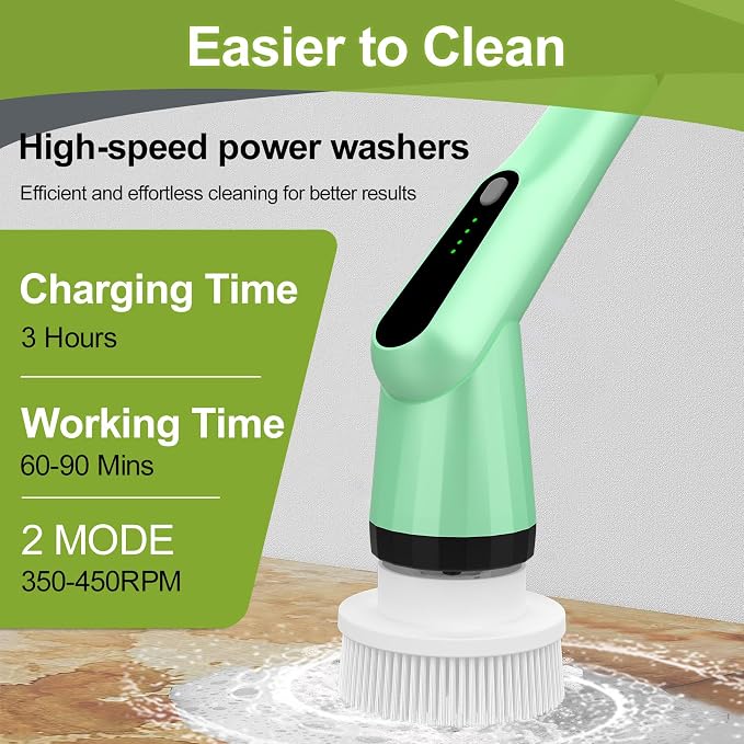 Electric Spin Scrubber, Shower Scrubber - Image 2