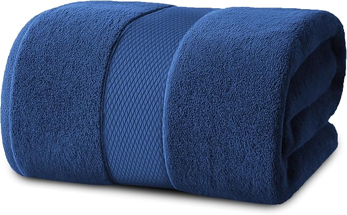 Infinitee Xclusives – Luxury Bath Sheets Towels – 1 Pack 600 GSM – 100% Ring by InfiniteeXclusives