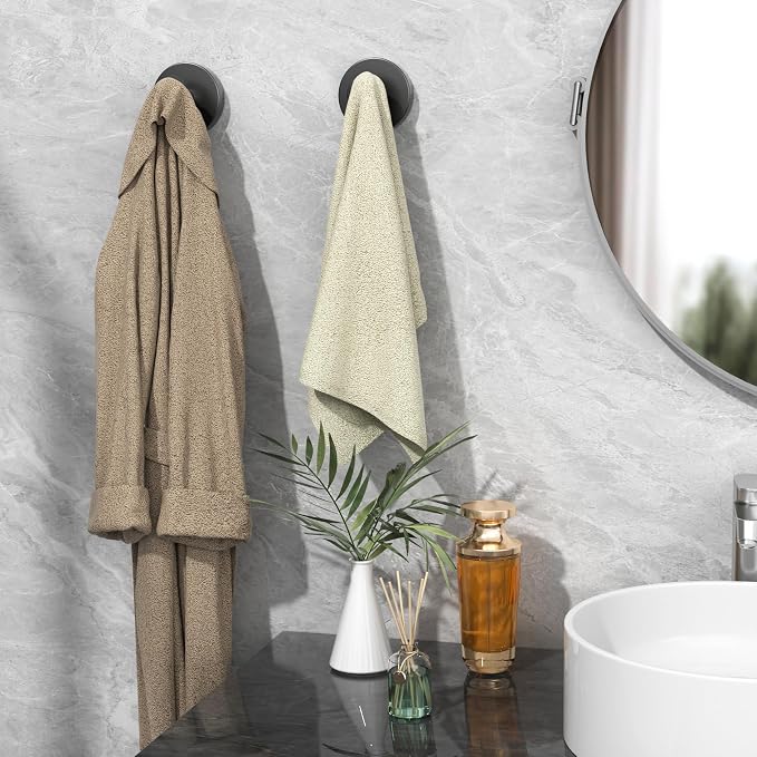 Shower Suction Cup Hooks, Heavy Duty Bathroom Wall Hooks - Image 7