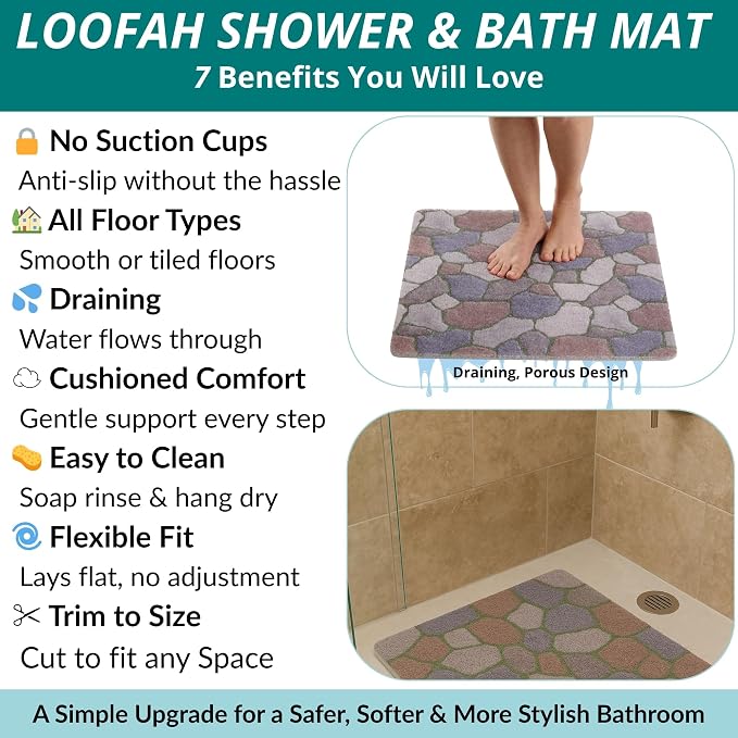 Anti Slip Shower Mat Square - Image 4