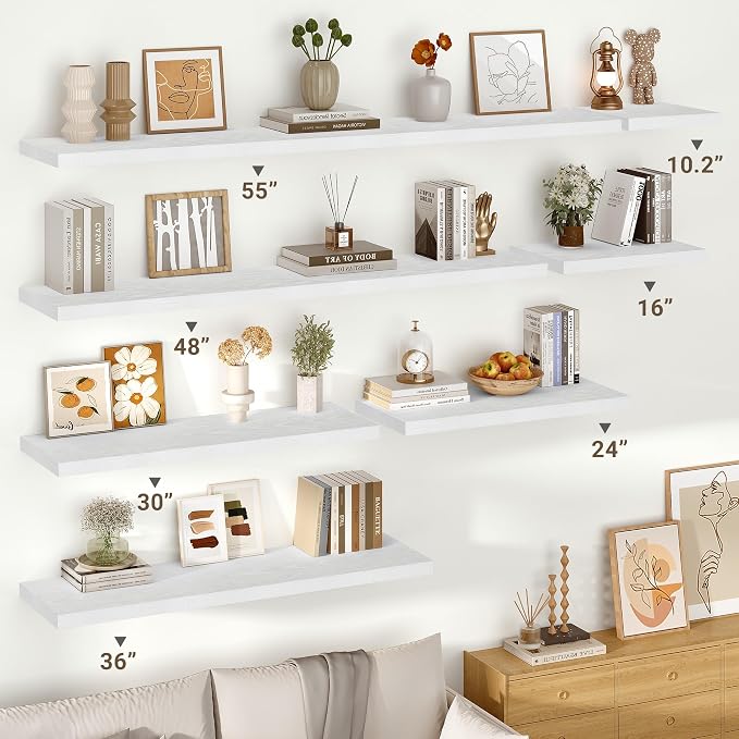 Vivelove 10 in Deep Floating Shelves - Image 4
