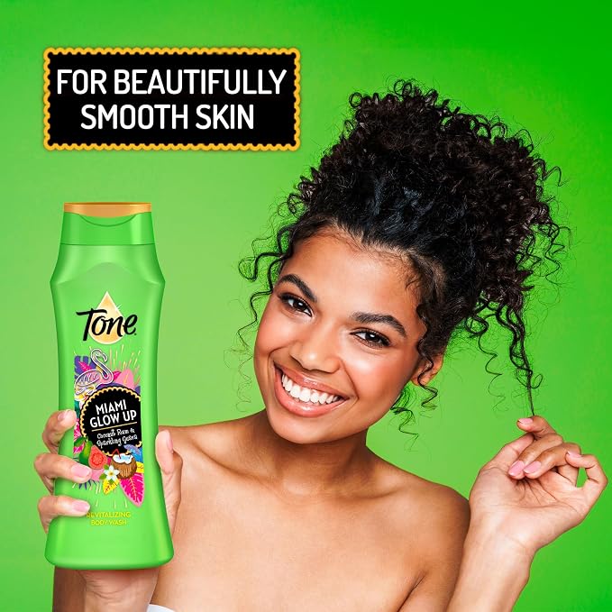 Tone Body Wash, Miami Glow Up, 16 fl oz - Image 4