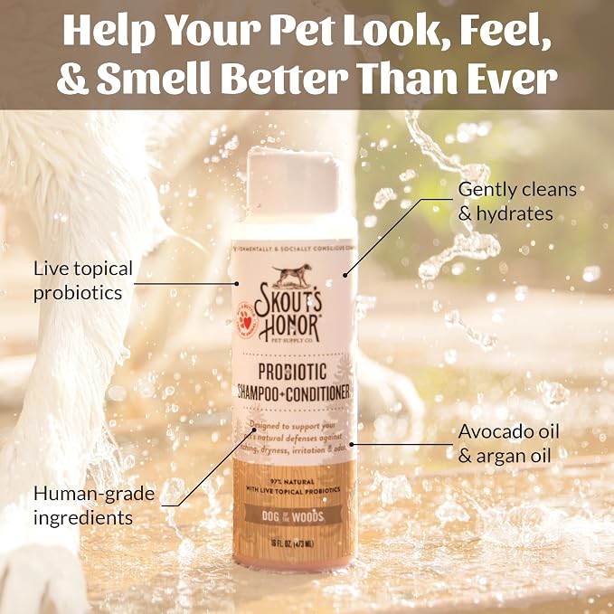 Skout's Honor Probiotic Pet Shampoo & Conditioner - Image 5